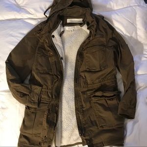 Treasure and Bond Long Cargo MedJacket with shell